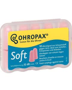Ohropax SOFT Lärmschutz Schaumstoffstöpsel - 10 Stk.