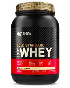 Optimum Nutrition 100% Whey Gold Standard Vanilla Ice Cream - 900g