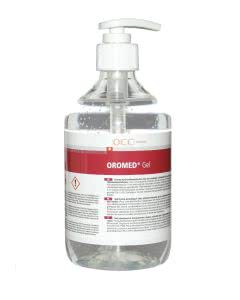 Oromed Gel - Händedesinfektion mit Pumpdispenser - 500 ml