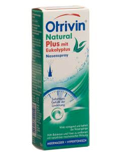 Otrivin Natural PLUS Eukalyptus - Nasenspray ohne Konservierungsmittel - 20ml