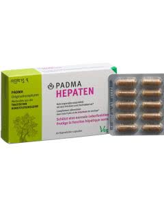 Padma Hepaten - schützt eine normale Leberfunktion - 60 Kaps.