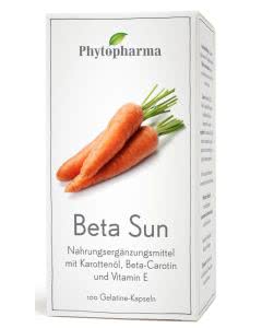 Phytopharma Beta-SUN Carotin-Kapseln 100 Stk.