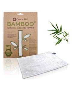 Quick Aid Bamboo Bambus-Reinigungstuch weiss - 1 Stk.