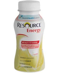 Nestle Resource Energy Drink Vanille - 4 x 200ml
