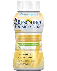 Nestle Resource Junior Fibre Vanille - 4 x 200ml
