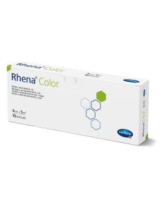 Rhena Color Elast Binden 4cmx5m rot - 10 Stk.