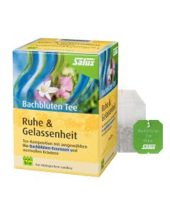 Salus Bachblüten Tee Ruhe & Gelassenheit Bio - 15 Stk.