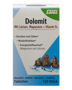 Salus Dolomit Calcium Magnesium Vitamin D3 - 120 Tabl.