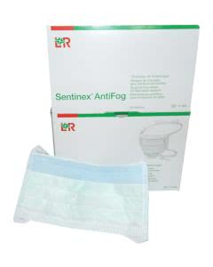 Sentinex Anti-Beschlag Schutzmasken zum Binden - 50 Stk.
