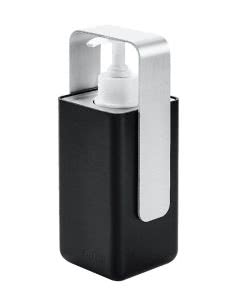 Sterillium Dispenser Leon schwarz + Handdesinfektionsgel Protect & Care - 1 Set