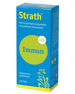 Strath Immun + Zink Nahrungsergänzung - 100 Tabl.