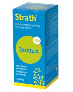 Strath Immun + Zink Nahrungsergänzung - 200 Tabl.