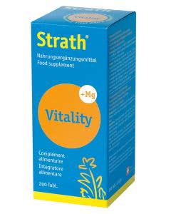 Strath Vitality + Magnesium Nahrungsergänzung - 200 Tabl.