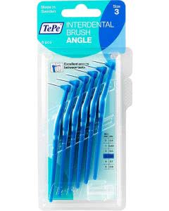 TePe Angle Interdental-Brush 0.6mm blau - 6 Stk.