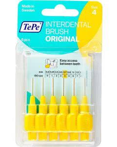 TePe Interdental-Brush original 0,7mm gelb - 6 Stk.
