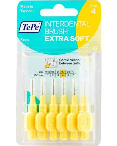 TePe Interdental-Brush 0,7mm extra-soft gelb - 6 Stk.
