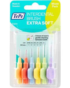 TePe Interdental-Brush extra-soft assortiert - 6 Stk.