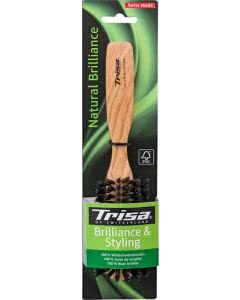 Trisa Natural Brilliance Haarbürste halbrund - 1 Stk.