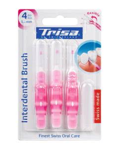 Trisa Interdental brush flexible ISO 4 - 1.3 mm - 3 Stk.