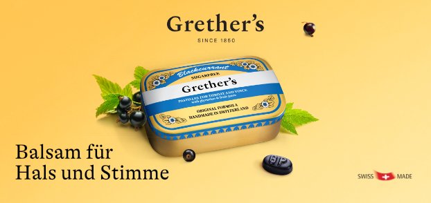 Grethers Pastillen - das Original